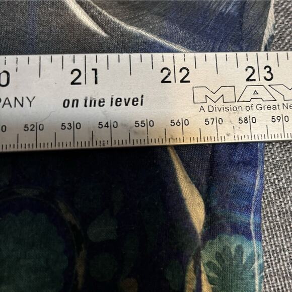 Whimsigoth Top 1X  Retro Asymmetrical Sleeves Studded Hippie 70’s byAvenida Axal - Picture 11 of 13